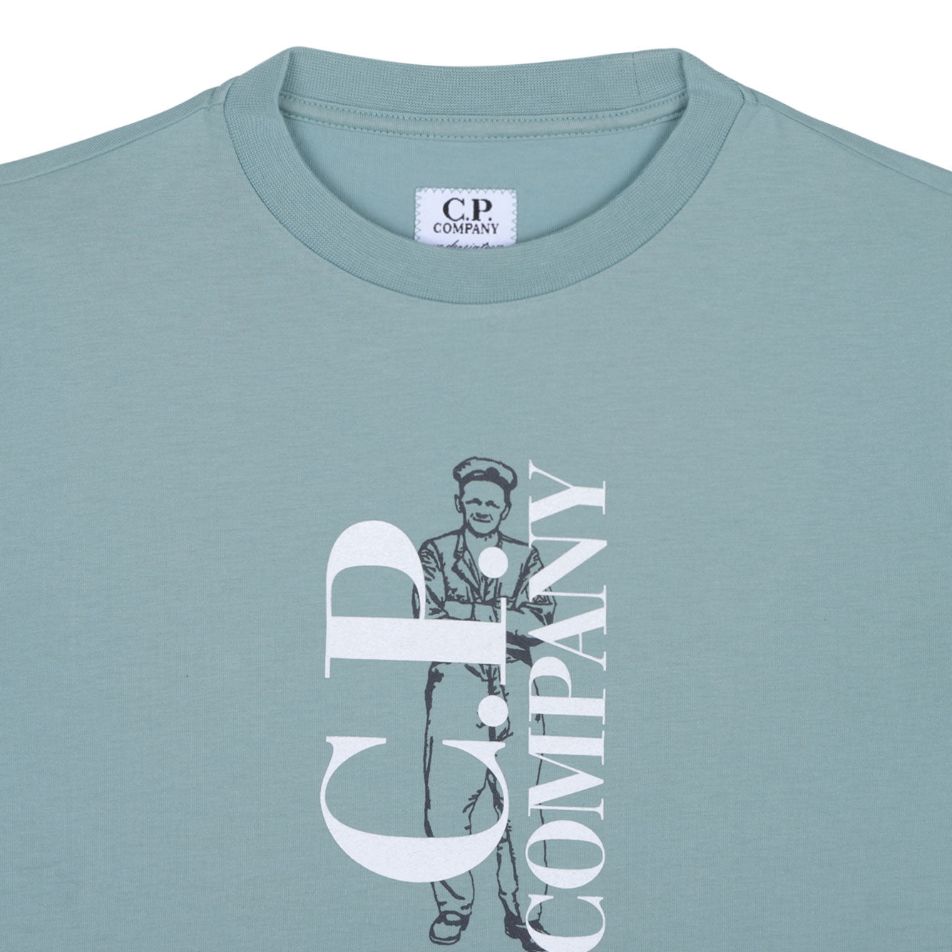 C.P.COMPANY KIDS Cotton Mini T-Shirt for Boys - SS25 Collection