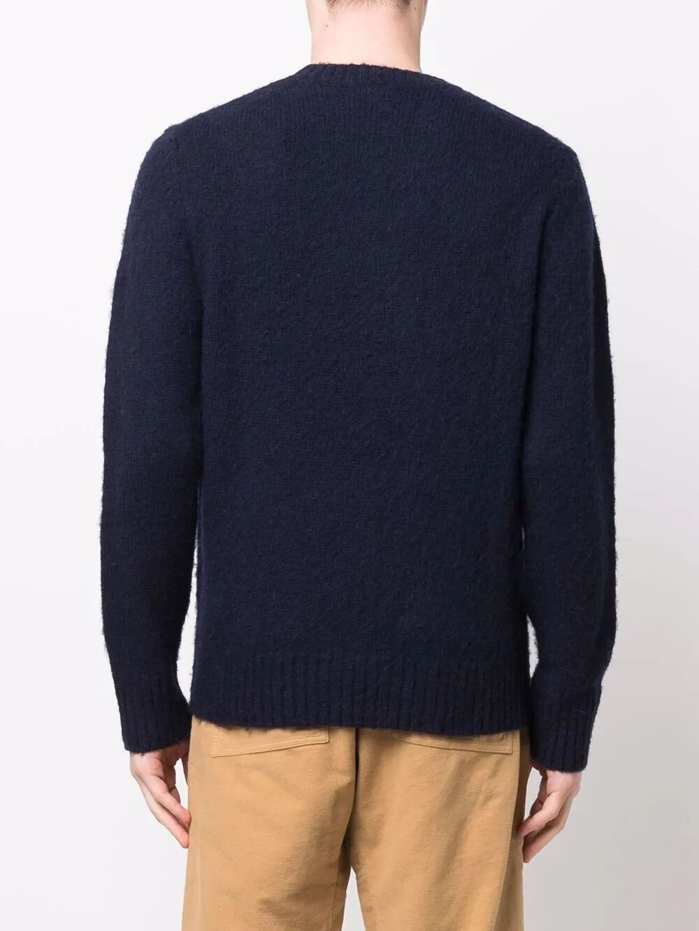ASPESI Classic Round Neck Sweater for Men