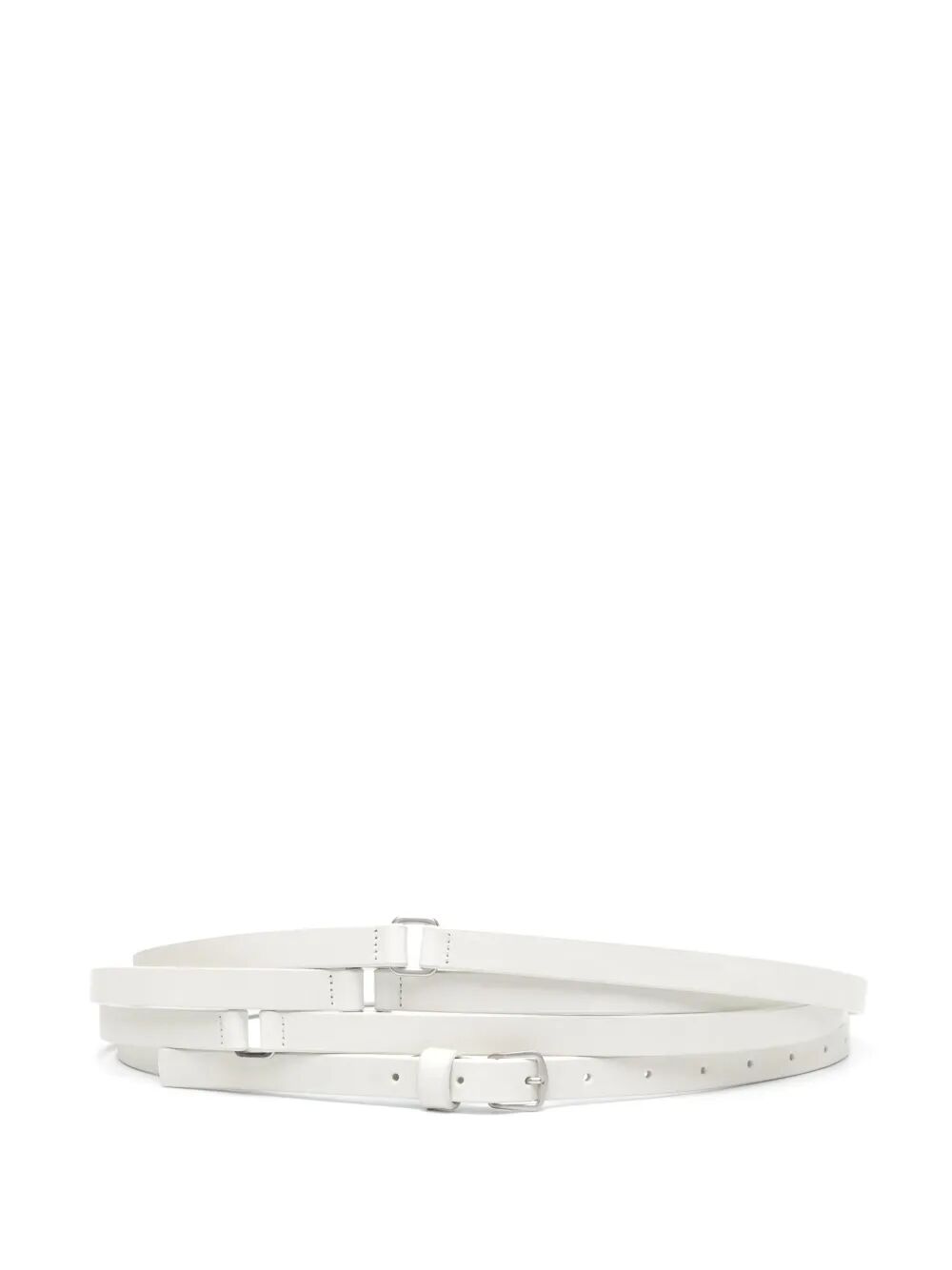 ANN DEMEULEMEESTER Triple Wrap Belt - 1.5CM Leather Accessory