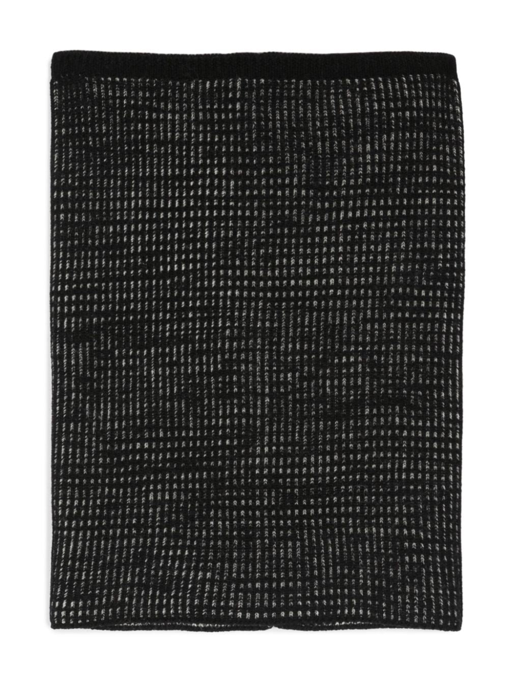 MISSONI Knitted Two-Tone Wool Neck Warmer