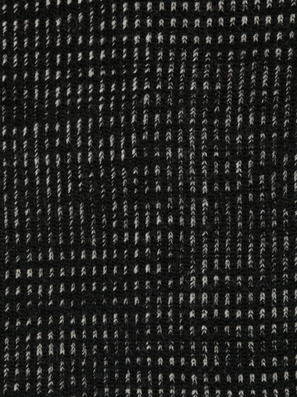 MISSONI Knitted Two-Tone Wool Neck Warmer