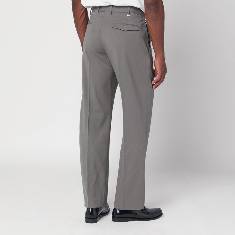 PT01 Tailored Virgin Wool Blend Trousers for Men