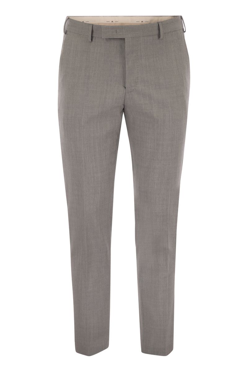 PT TORINO Slim Fit Stretch Virgin Wool Trousers