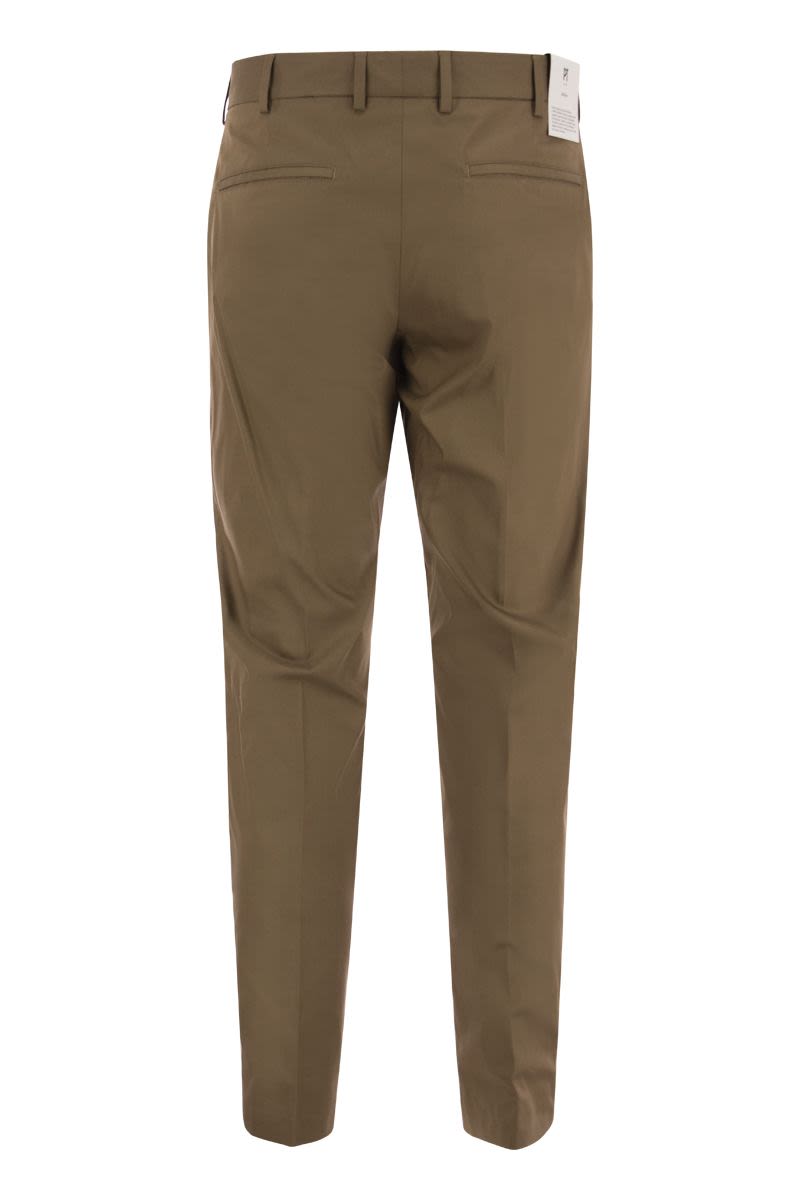 PT01 Men's Stretch Trousers in Technical Fabric