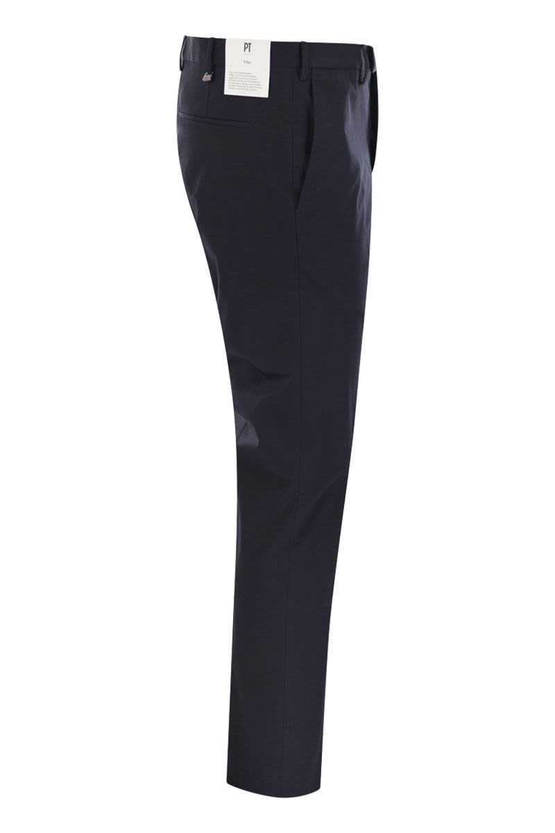 PT01 Slim-Fit Cotton Trousers for Men - SS25 Collection