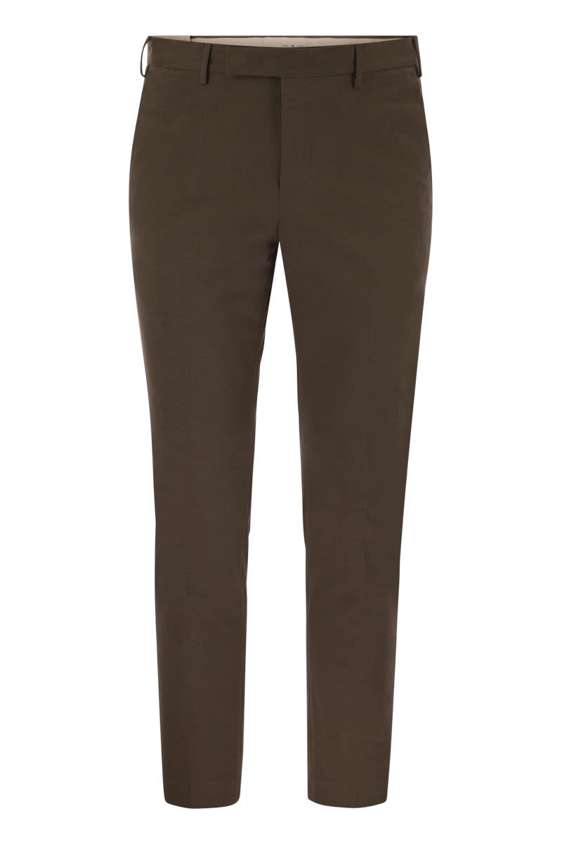 PT TORINO Slim Fit Cotton Trousers - Contemporary Style