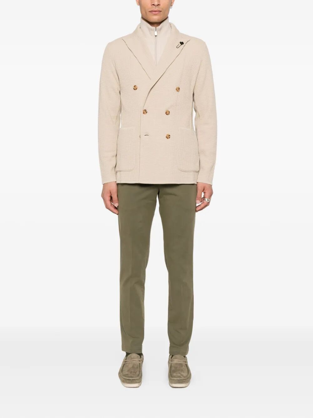 PT01 Master Tapered Cotton Trousers