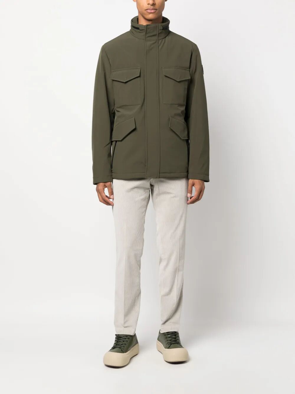 PT01 Slim-Fit Corduroy Trousers for Men