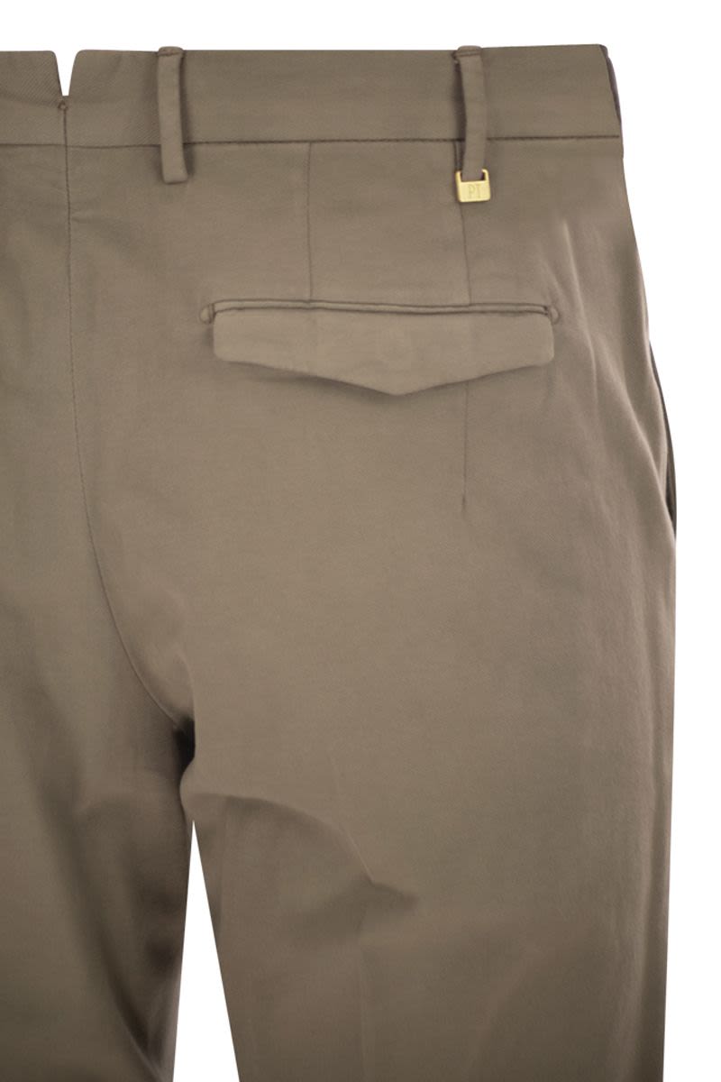 PT TORINO Cotton and Cashmere Trousers for Men - Fall/Winter 2025