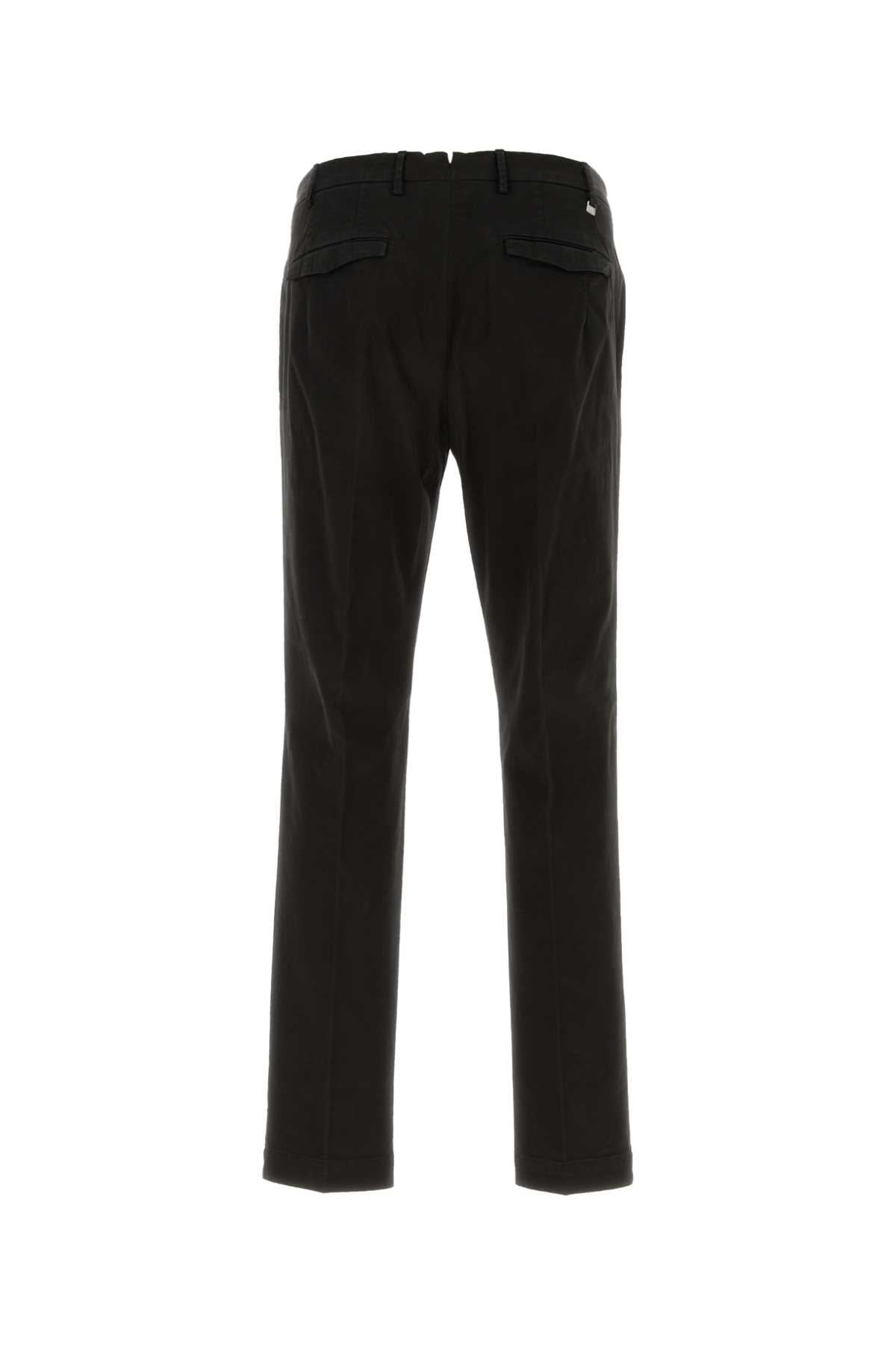 PT TORINO Men's Stretch Cotton Pants with Pleat Detail