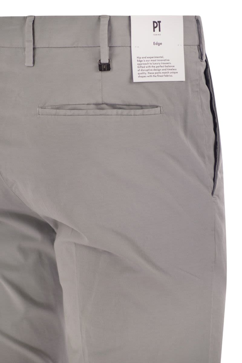 PT TORINO Men's Slim Fit Stretch Cotton Trousers