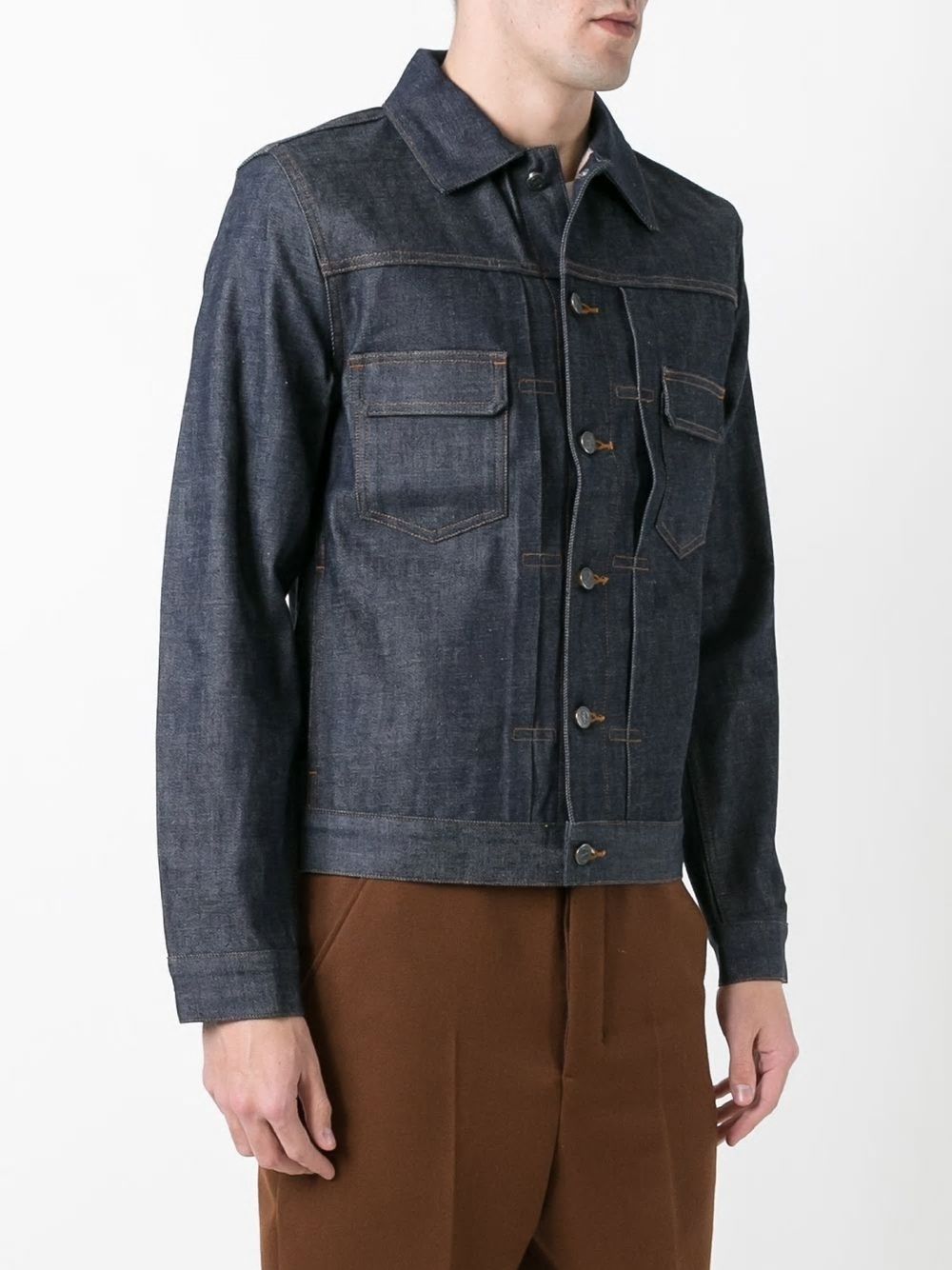 A.P.C. Classic Denim Jacket for Men - FW25 Collection