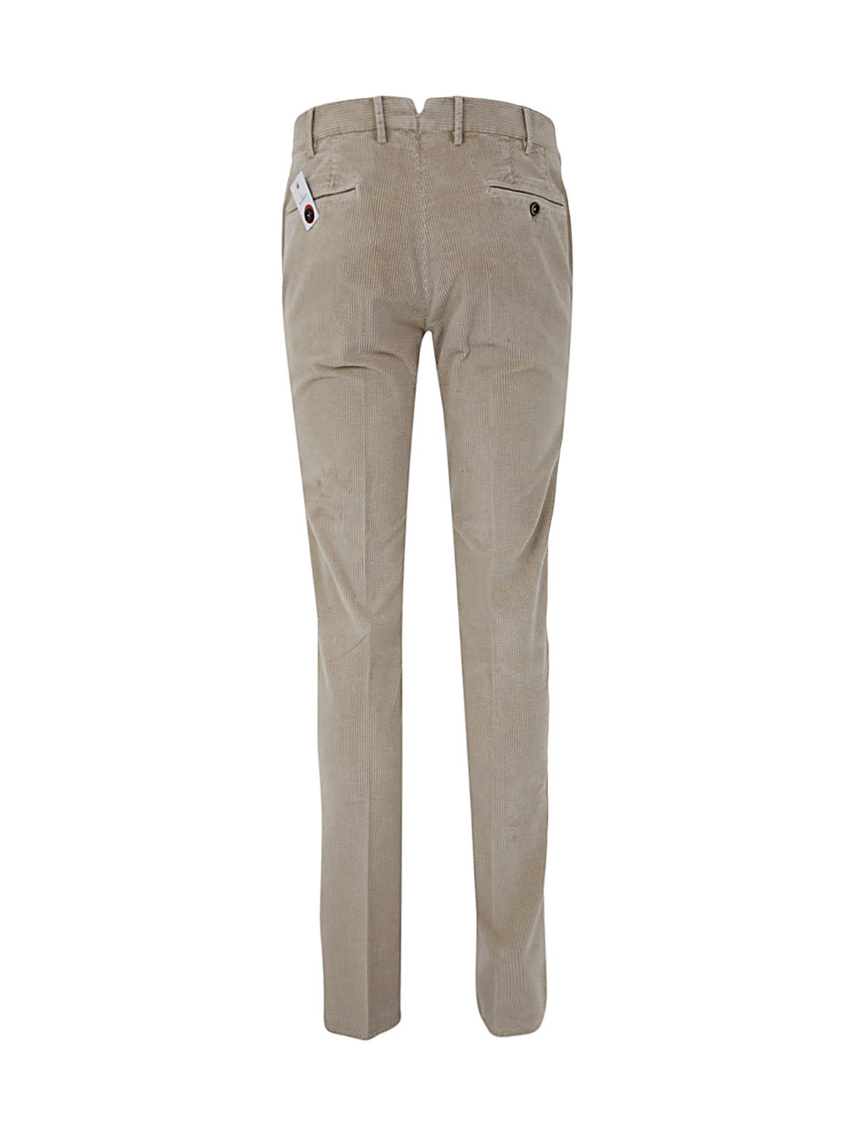PT01 Flat Front Trousers with Diagonal Pockets - Men’s Fashion