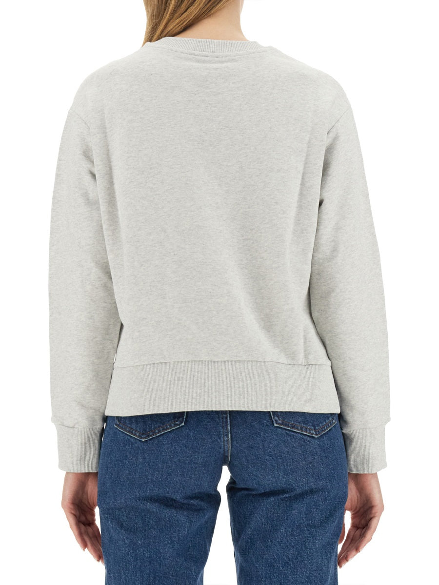 A.P.C. Logo Sweatshirt - Regular Fit - Size S