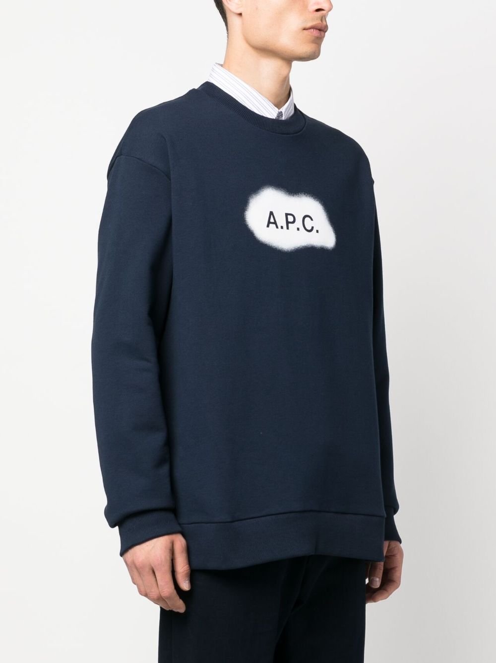 A.P.C. Logo Organic Cotton Sweatshirt - Fall/Winter 2025