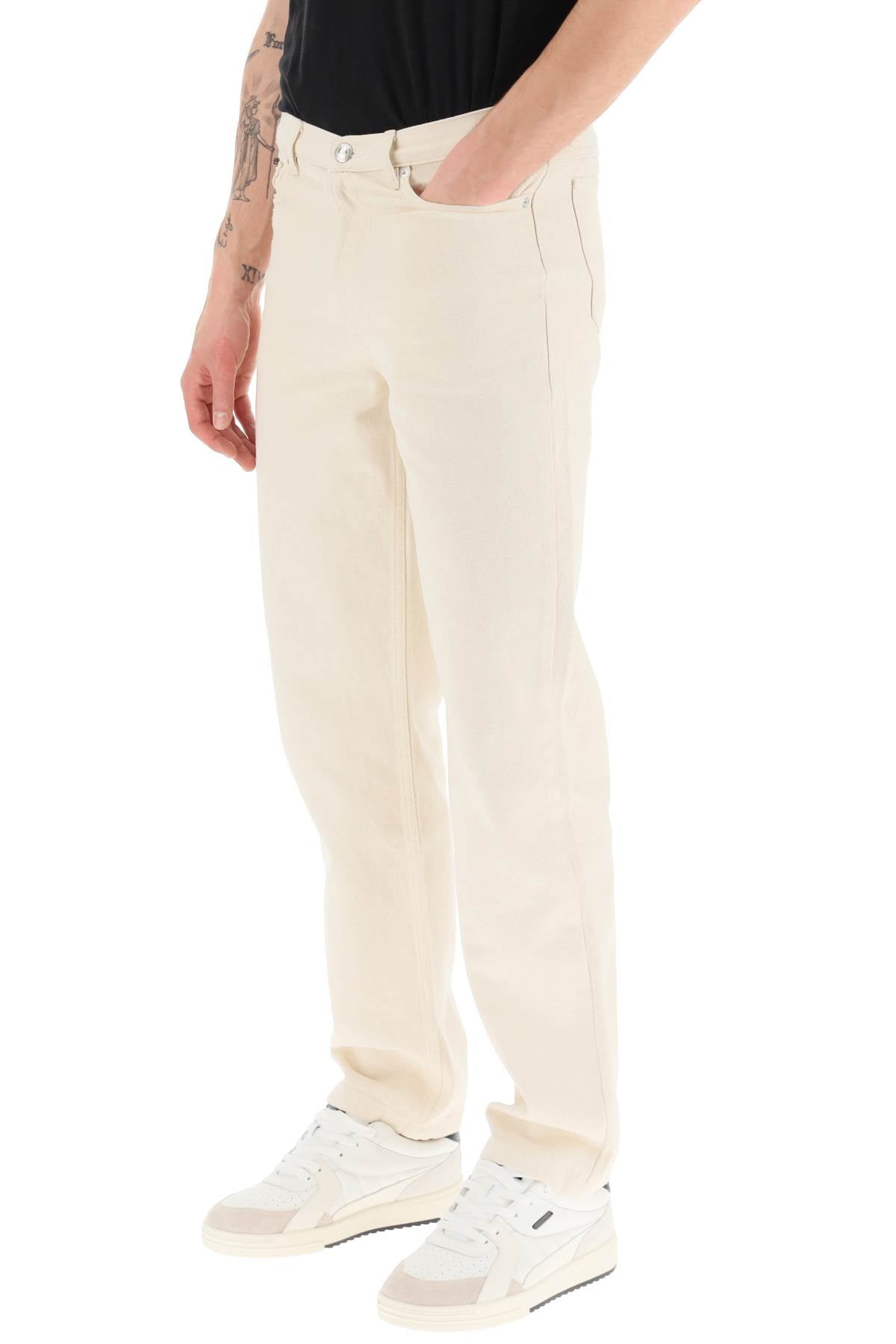 A.P.C. Straight Leg Cotton Jeans for Men - SS25 Collection