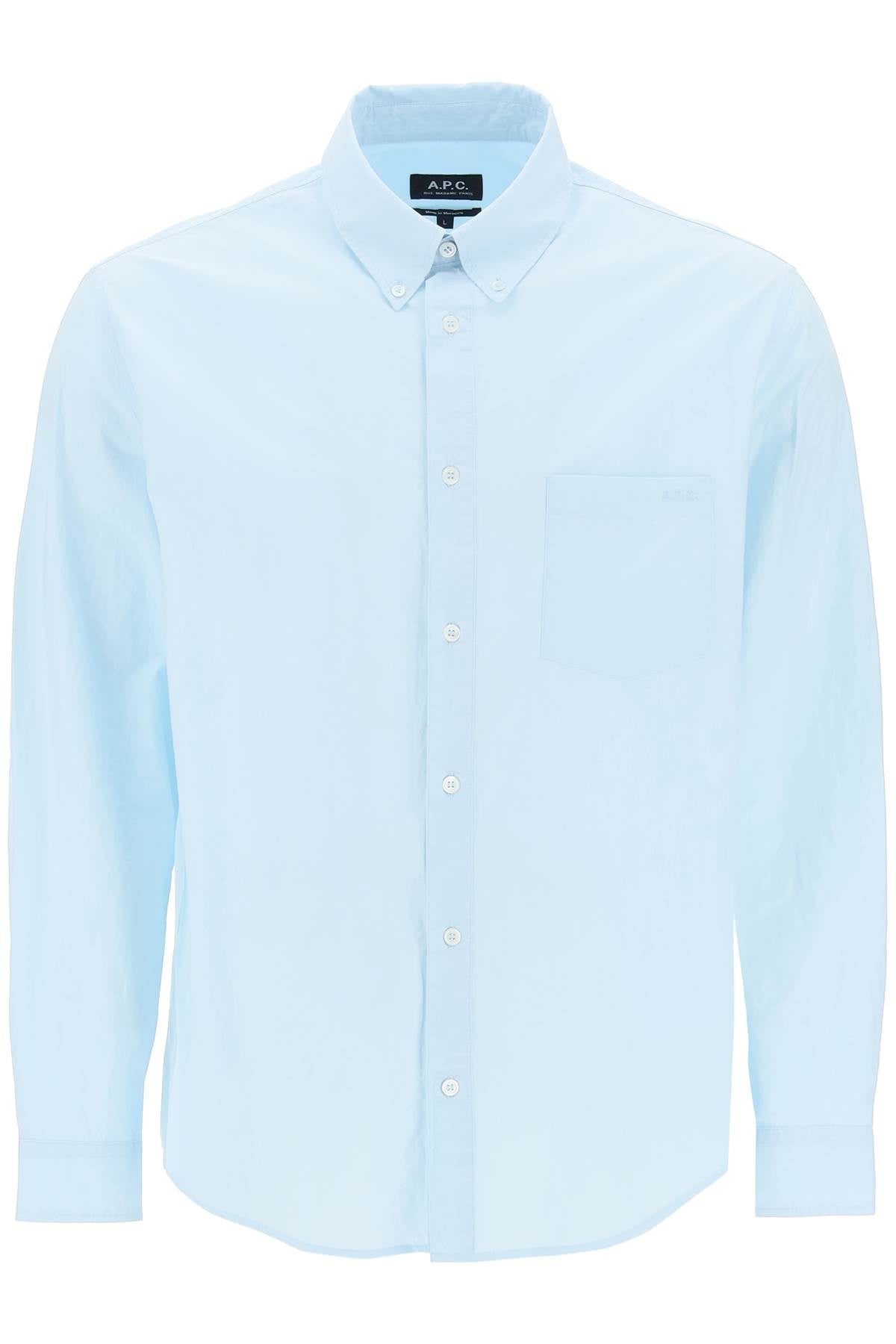 A.P.C. Men's Regular Fit Shirt - Size L