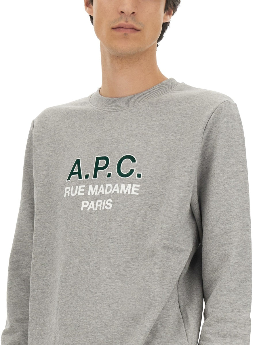 A.P.C. Logo Sweatshirt - Regular Fit, Size L