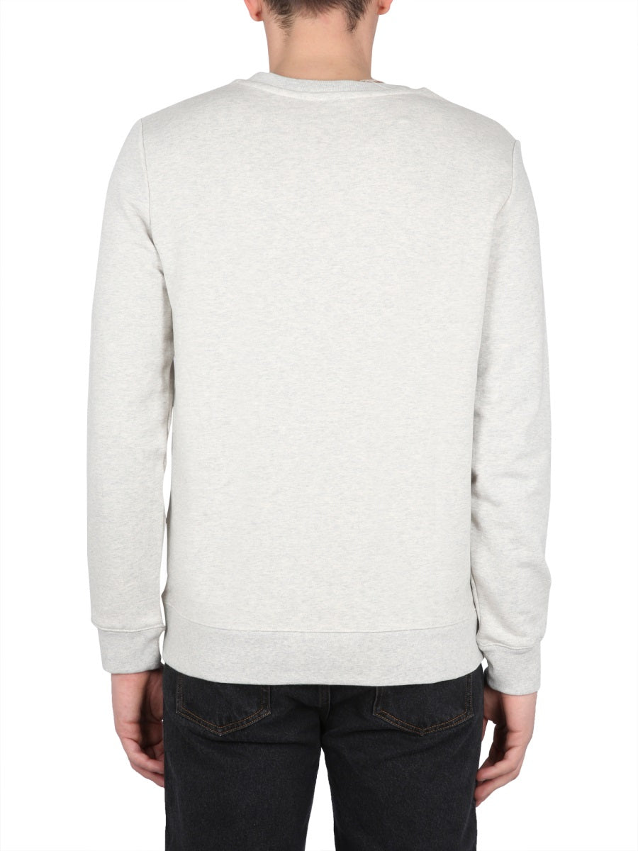 A.P.C. Classic Men’s Sweatshirt with Front Logo