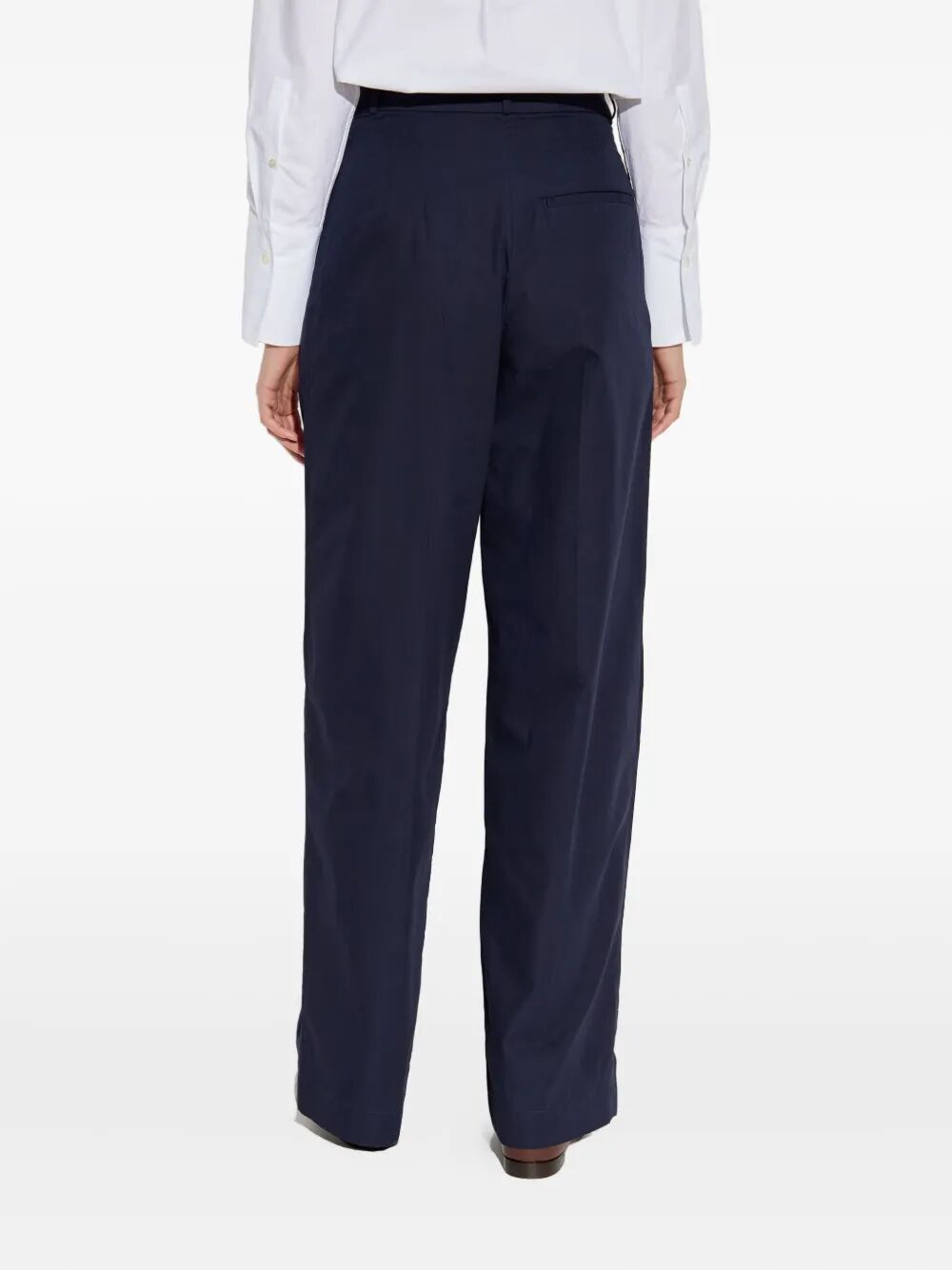 A.P.C. Pleated Cotton Trousers for Women