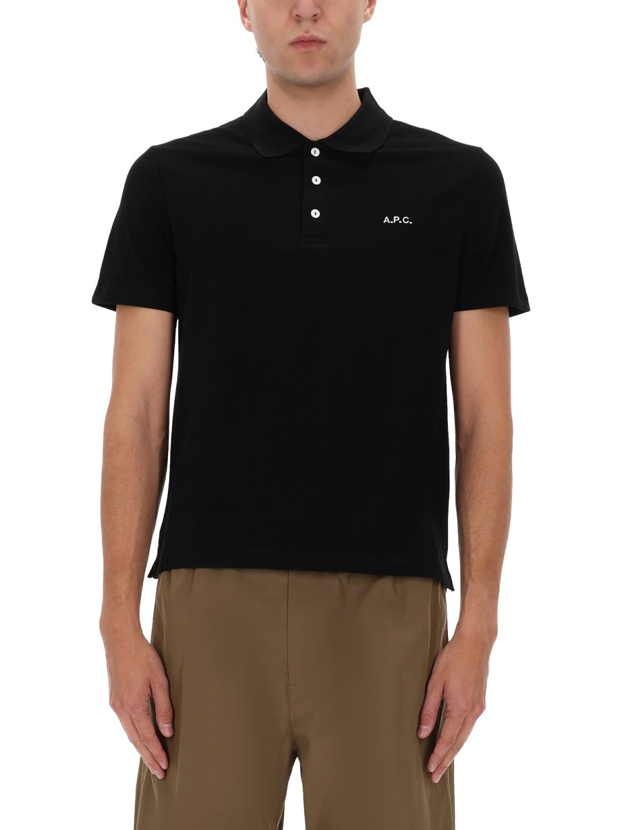 A.P.C. Classic Cotton Polo Shirt - Men’s SS26