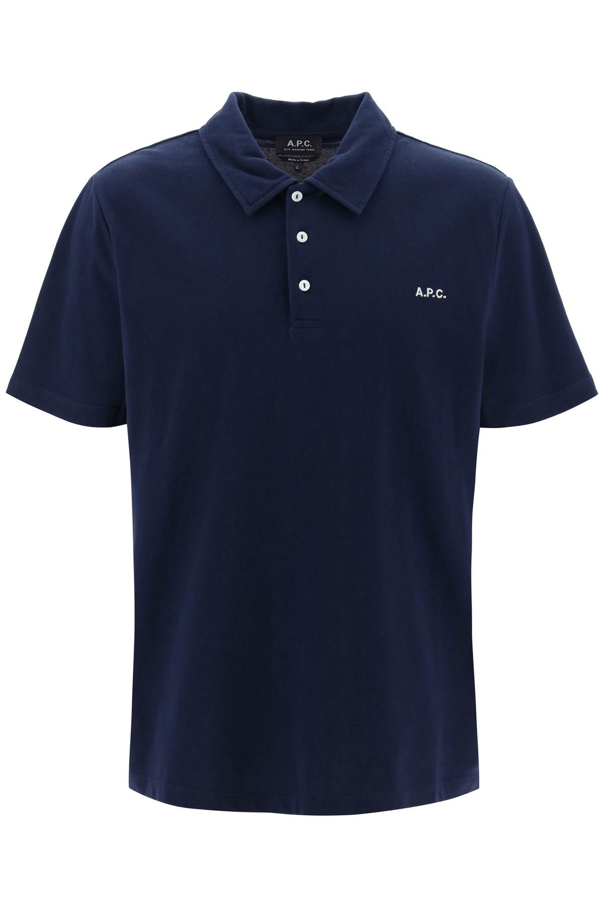 A.P.C. Organic Cotton Piqué Polo Shirt