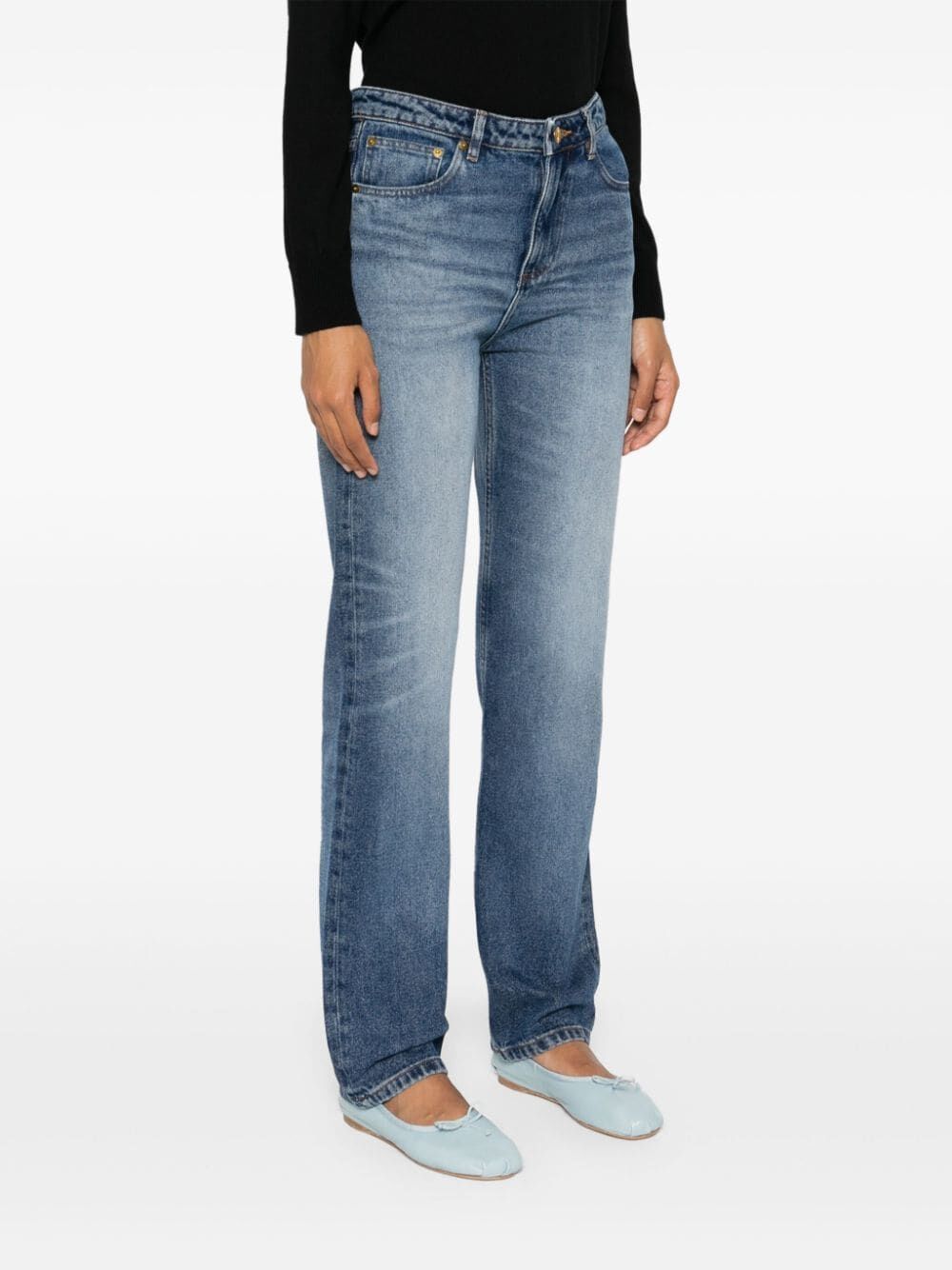 A.P.C. Straight Leg Denim Jeans for Women