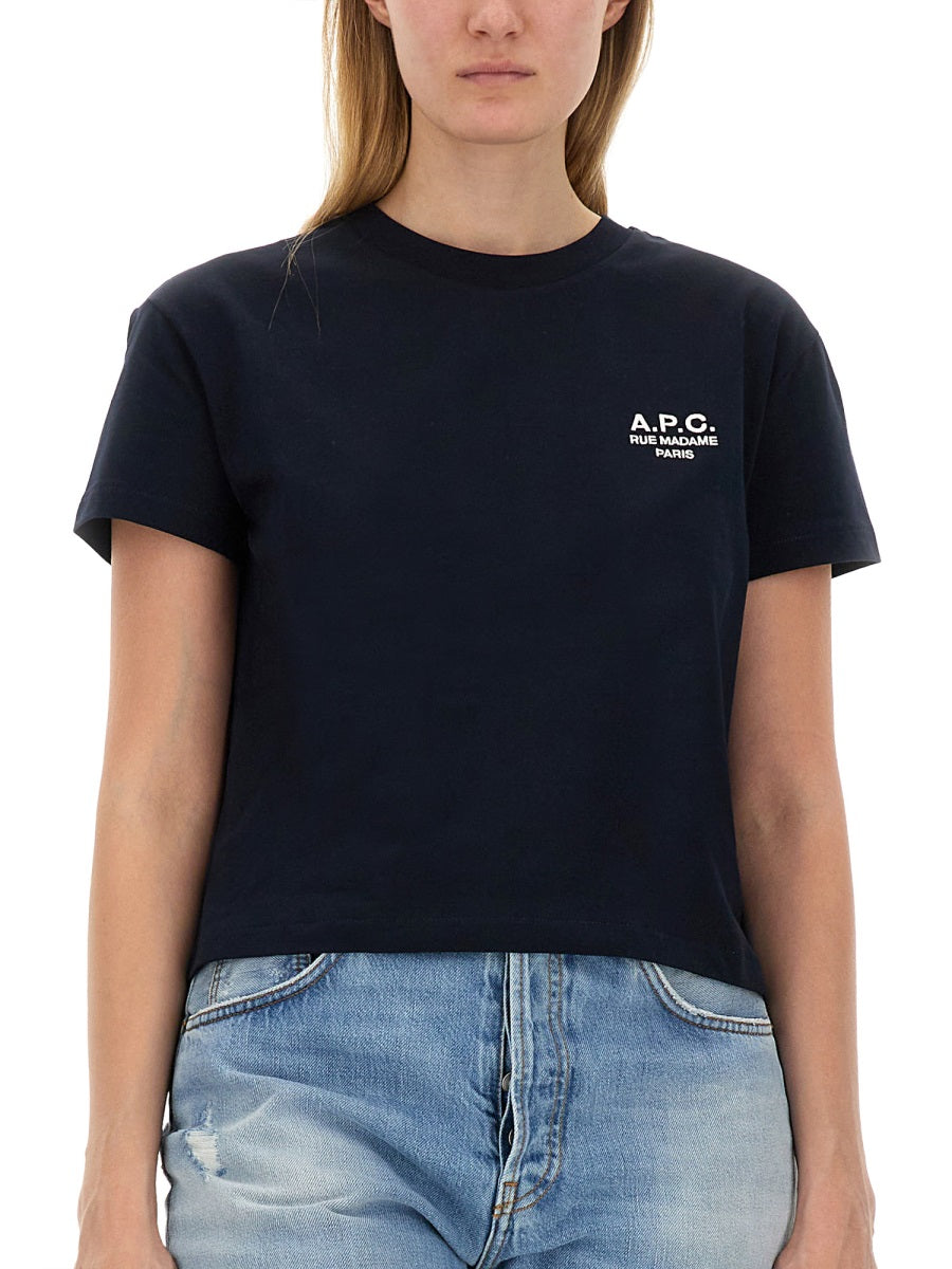 A.P.C. Boxy Cotton T-Shirt for Women