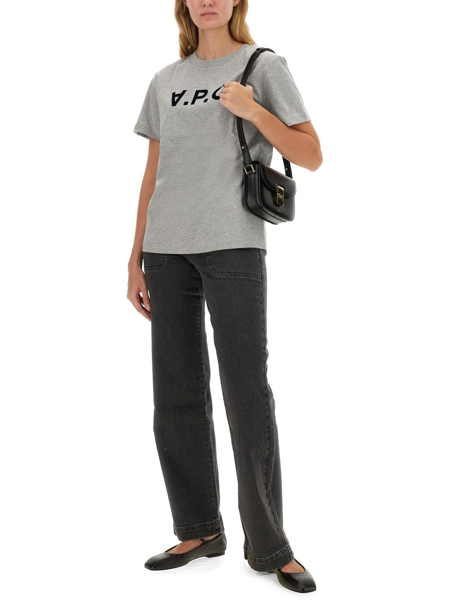 A.P.C. Classic Essential Cotton T-Shirt for Women