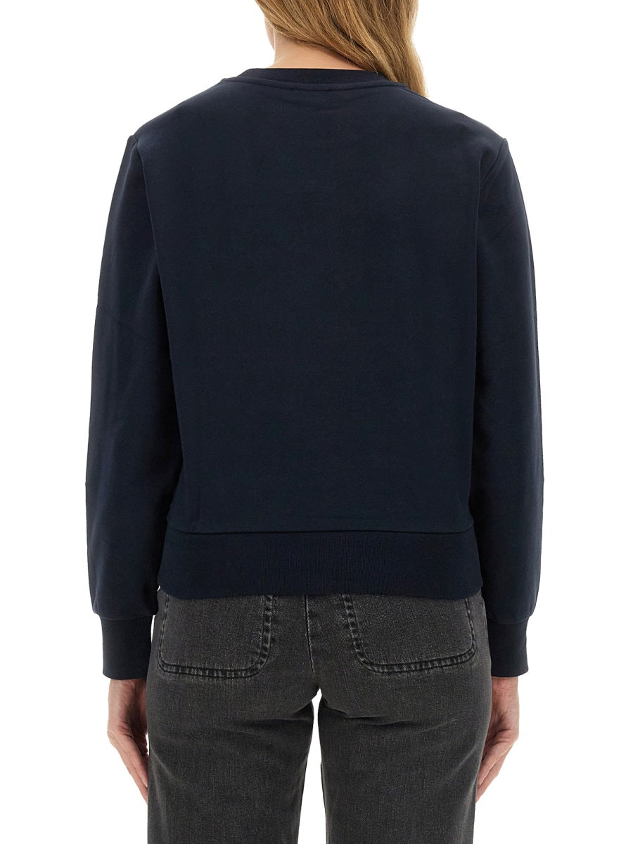 A.P.C. Classic Logo Sweatshirt - Size S