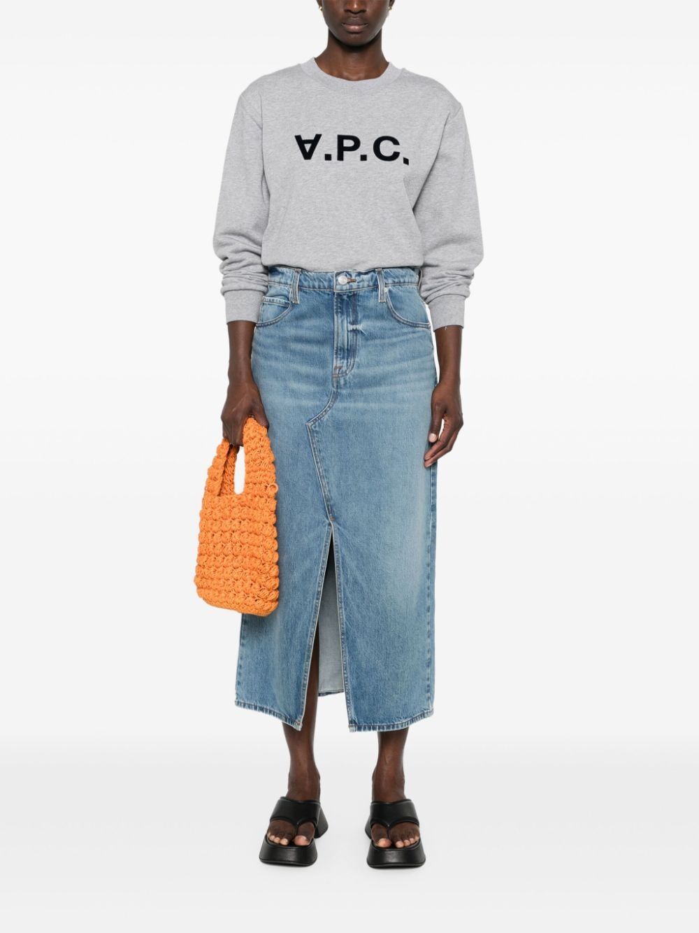 A.P.C. Standard Fit Organic Cotton Sweatshirt for Women