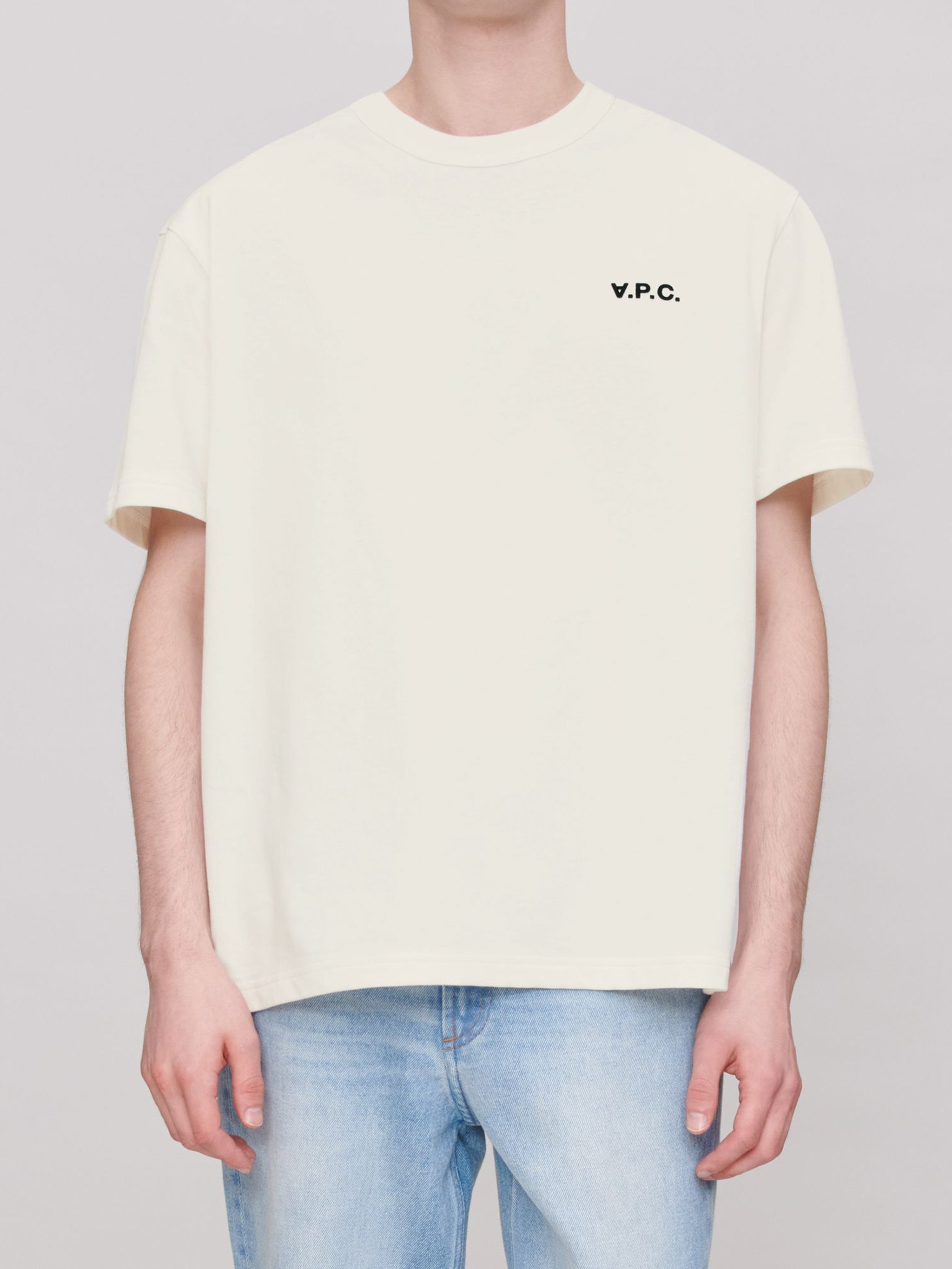 A.P.C. Boxy Fit Mini Logo T-Shirt - Men's Size M