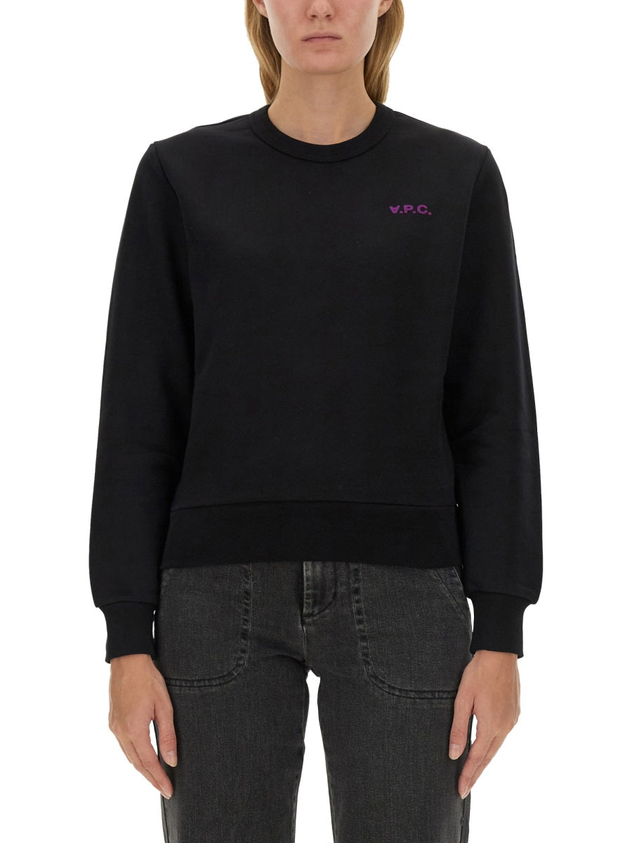 A.P.C. Classic Logo Sweatshirt - Size L