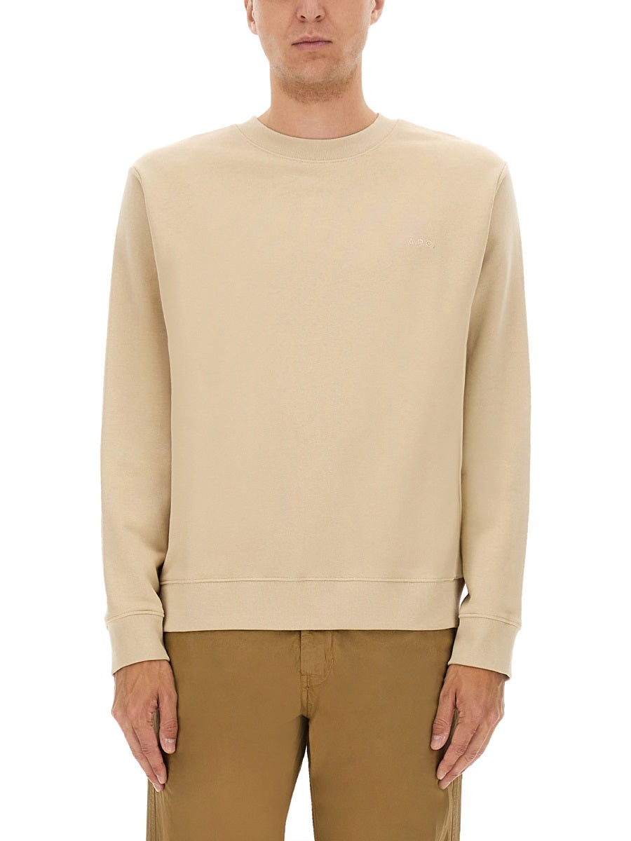 A.P.C. Men's Organic Cotton Sweatshirt - FW25 Collection