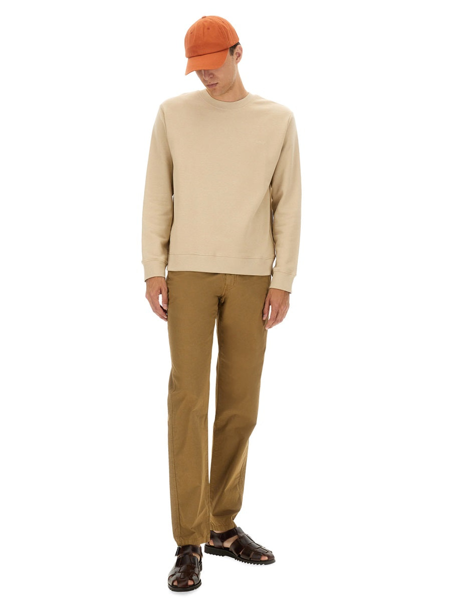 A.P.C. Men's Organic Cotton Sweatshirt - FW25 Collection