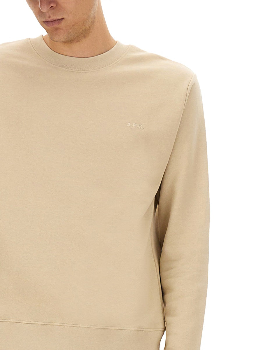 A.P.C. Men's Organic Cotton Sweatshirt - FW25 Collection