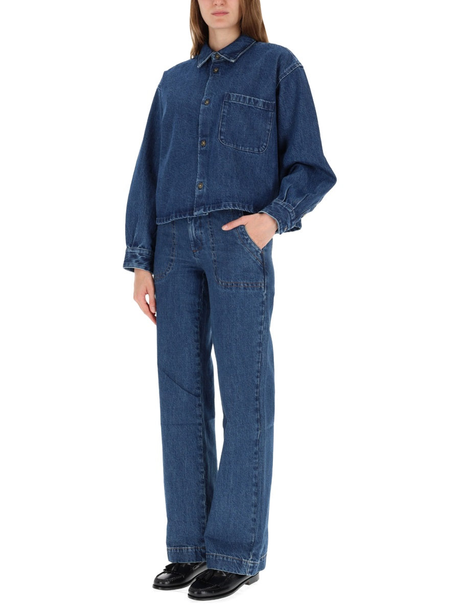 A.P.C. Womens Jacket Shirt – Size 38