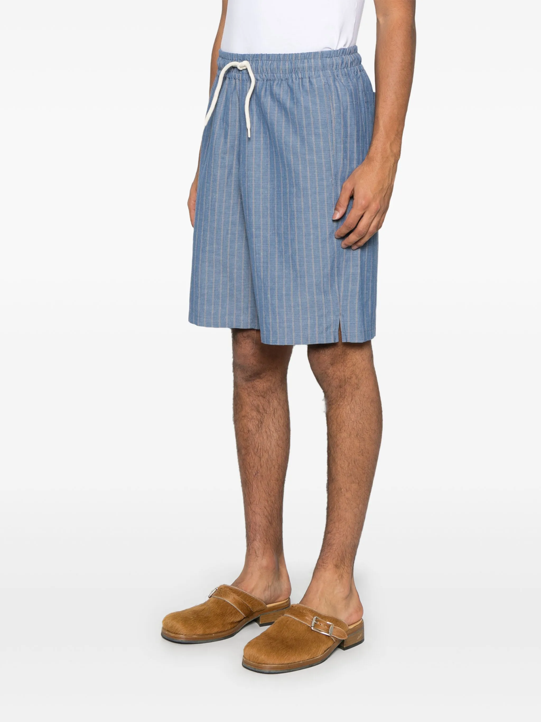 A.P.C. Men's Paul Mini Shorts - SS25