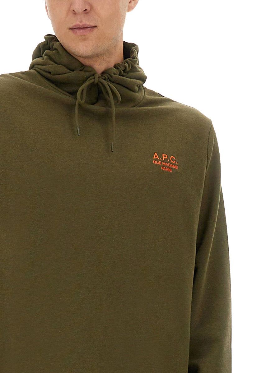 A.P.C. Organic Cotton Sweatshirt for Men - FW25 Collection