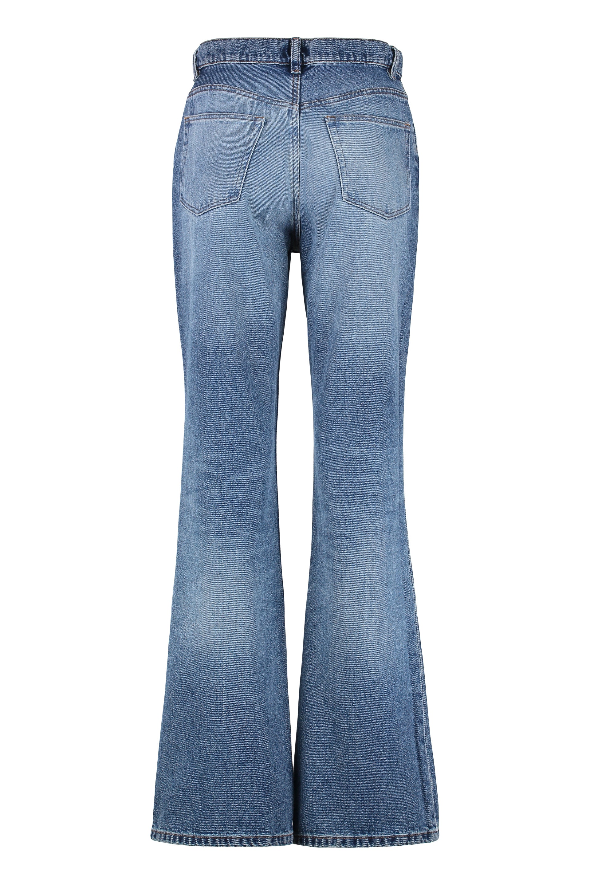 A.P.C. High-Rise Flared Jeans