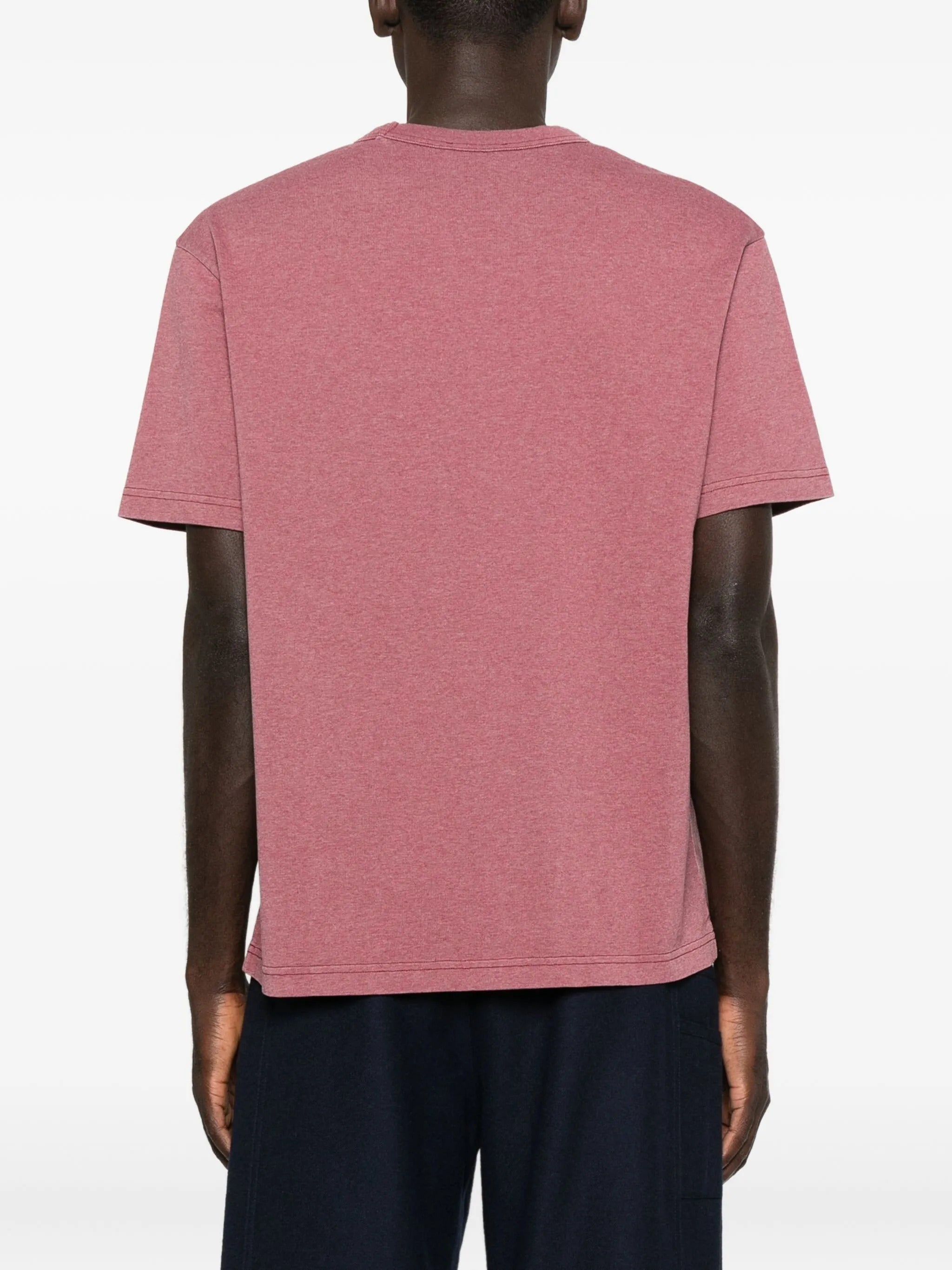 A.P.C. Men's Crew Neck Printed Logo T-Shirt