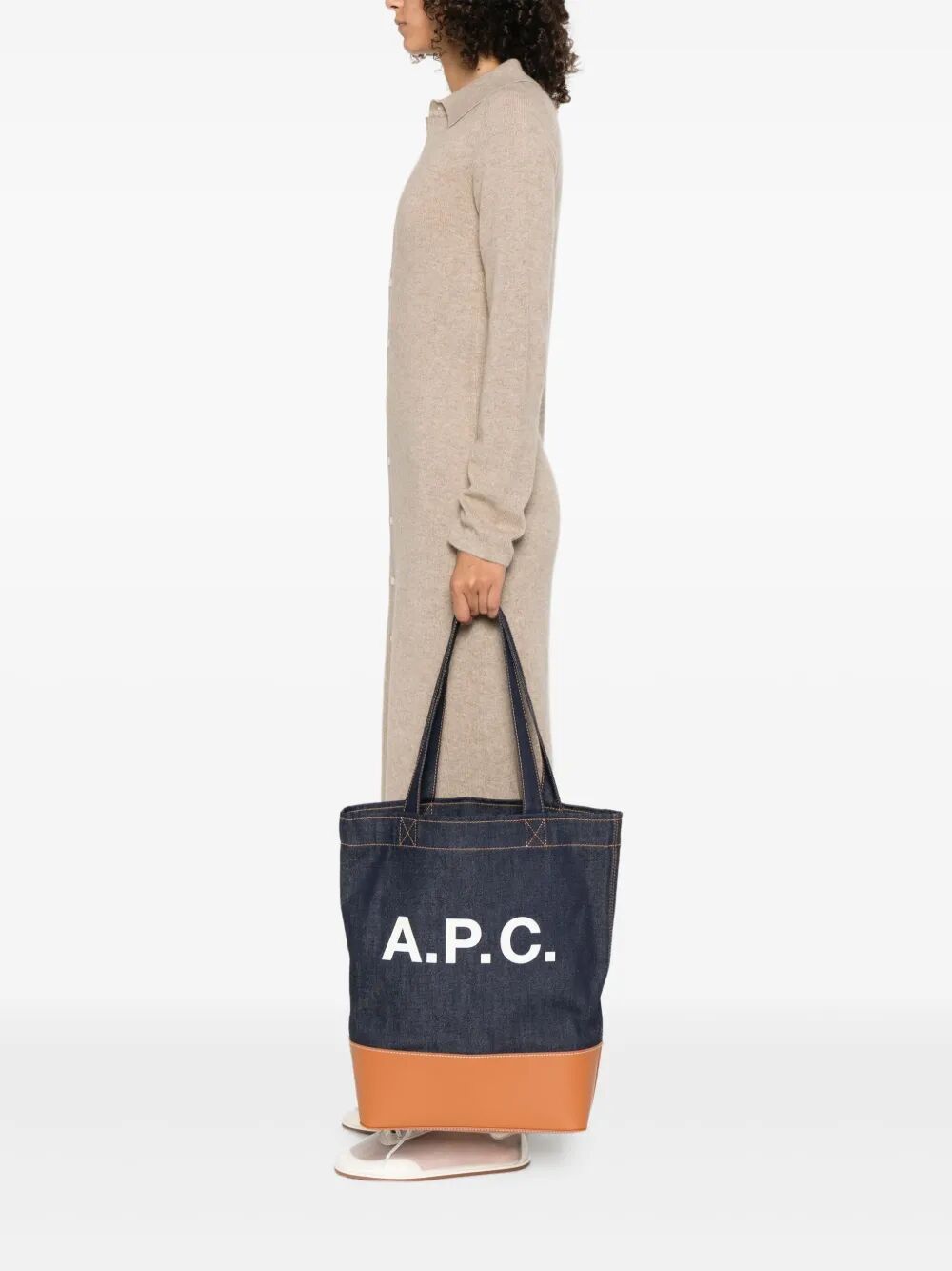 A.P.C. Axel Mini Tote Handbag