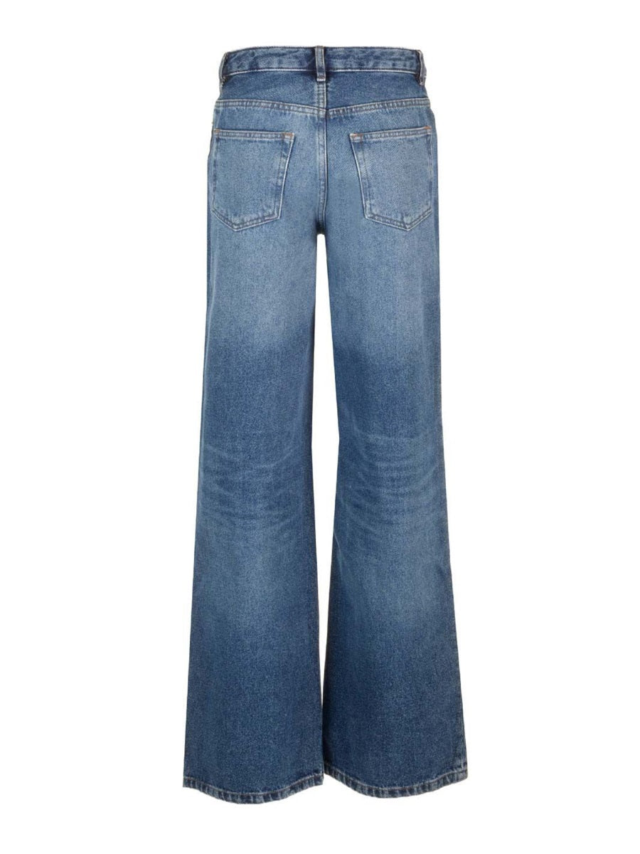 A.P.C. Women's Organic Cotton High-Waisted Jeans
