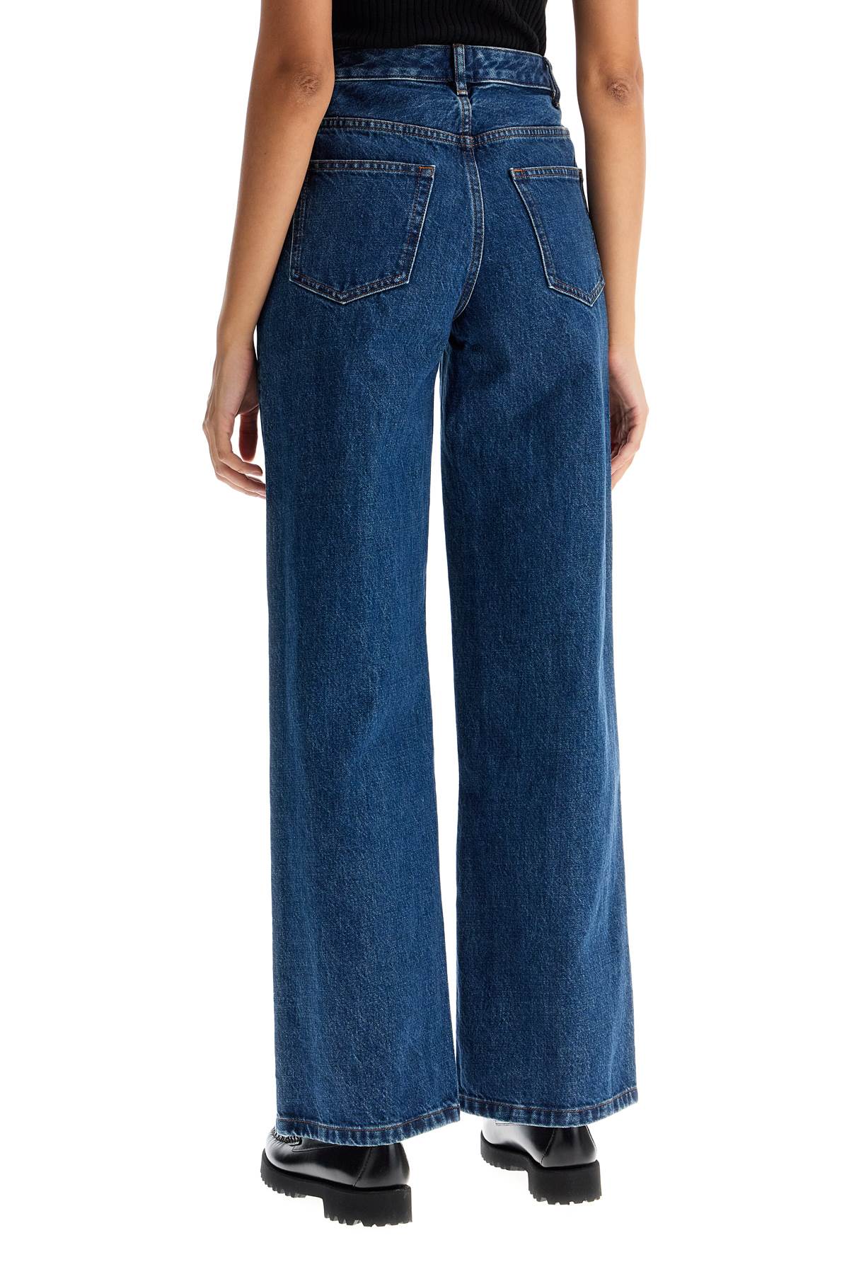 A.P.C. Women's Organic Cotton High-Waisted Jeans