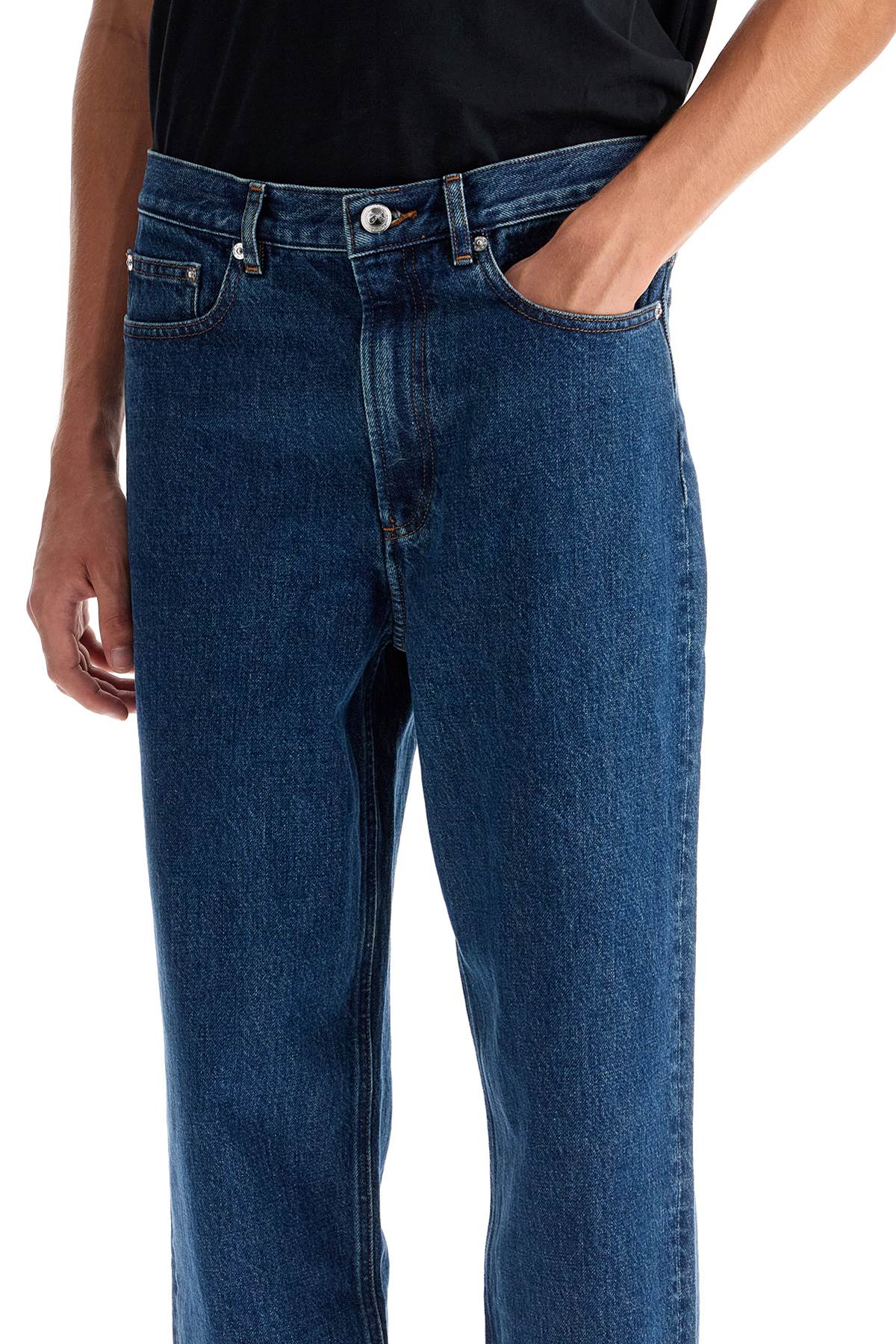 A.P.C. Straight-Leg 5-Pocket Jeans for Men
