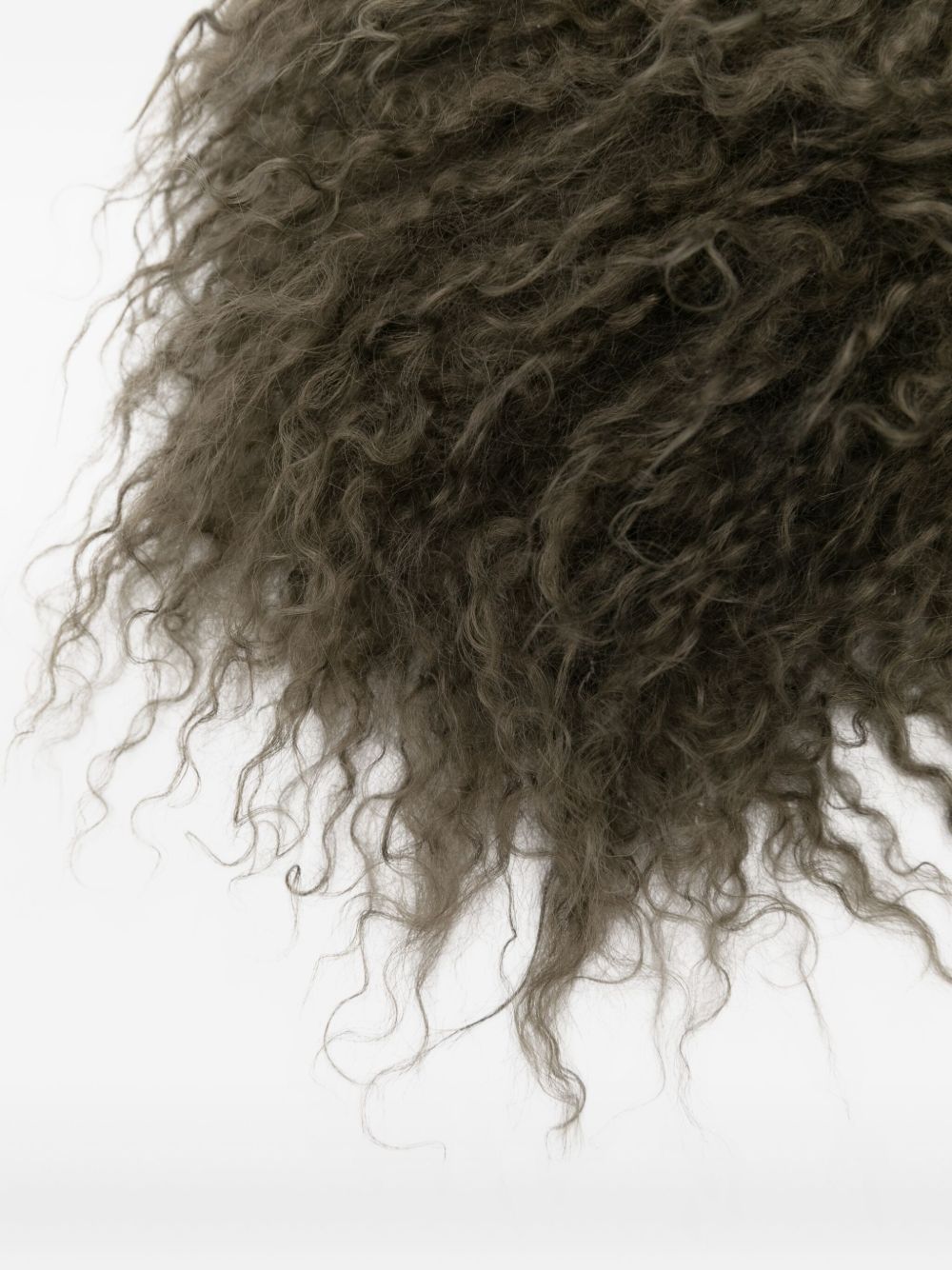 HERNO Military Green Hair Neck Accessory