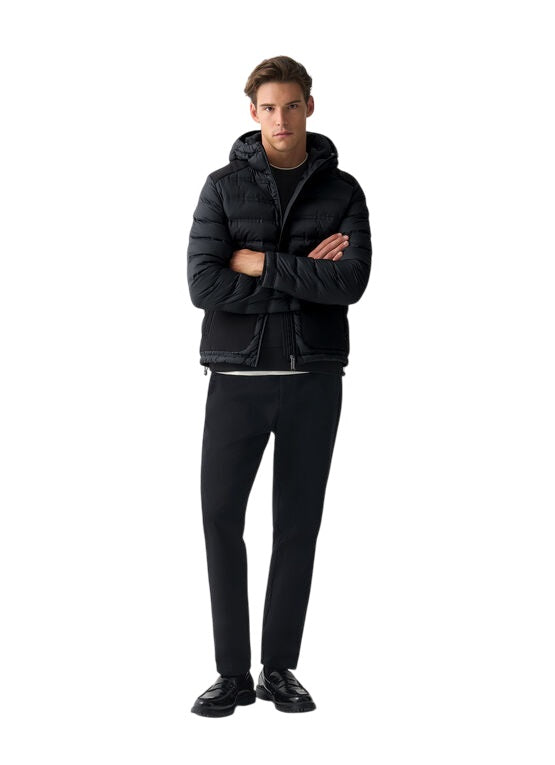 COLMAR Men's Quilted Jacket with Adjustable Hood