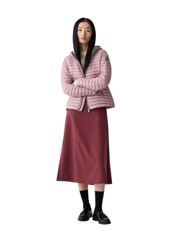 COLMAR Fitted Waist Down Jacket with Hood for Women