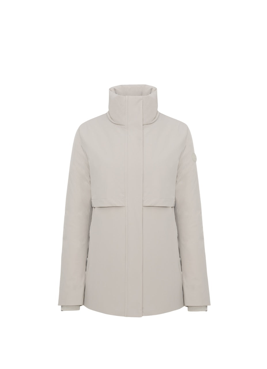 COLMAR Elegant Women's Down Jacket - Mini High Collar