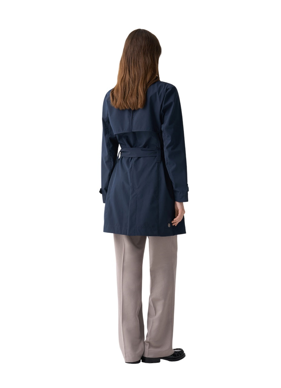 COLMAR Double-Breasted Women's Jacket with Waist Belt